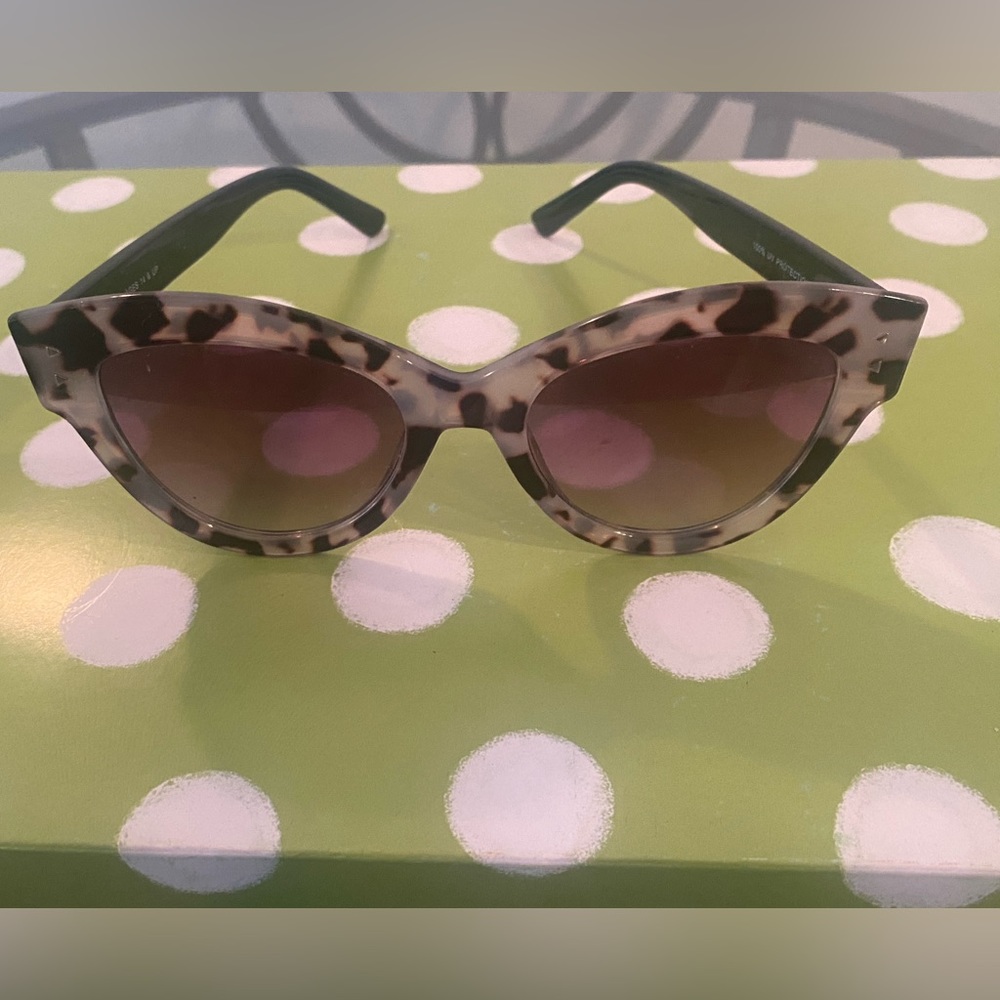 Cat Eye Printed Sunglasses